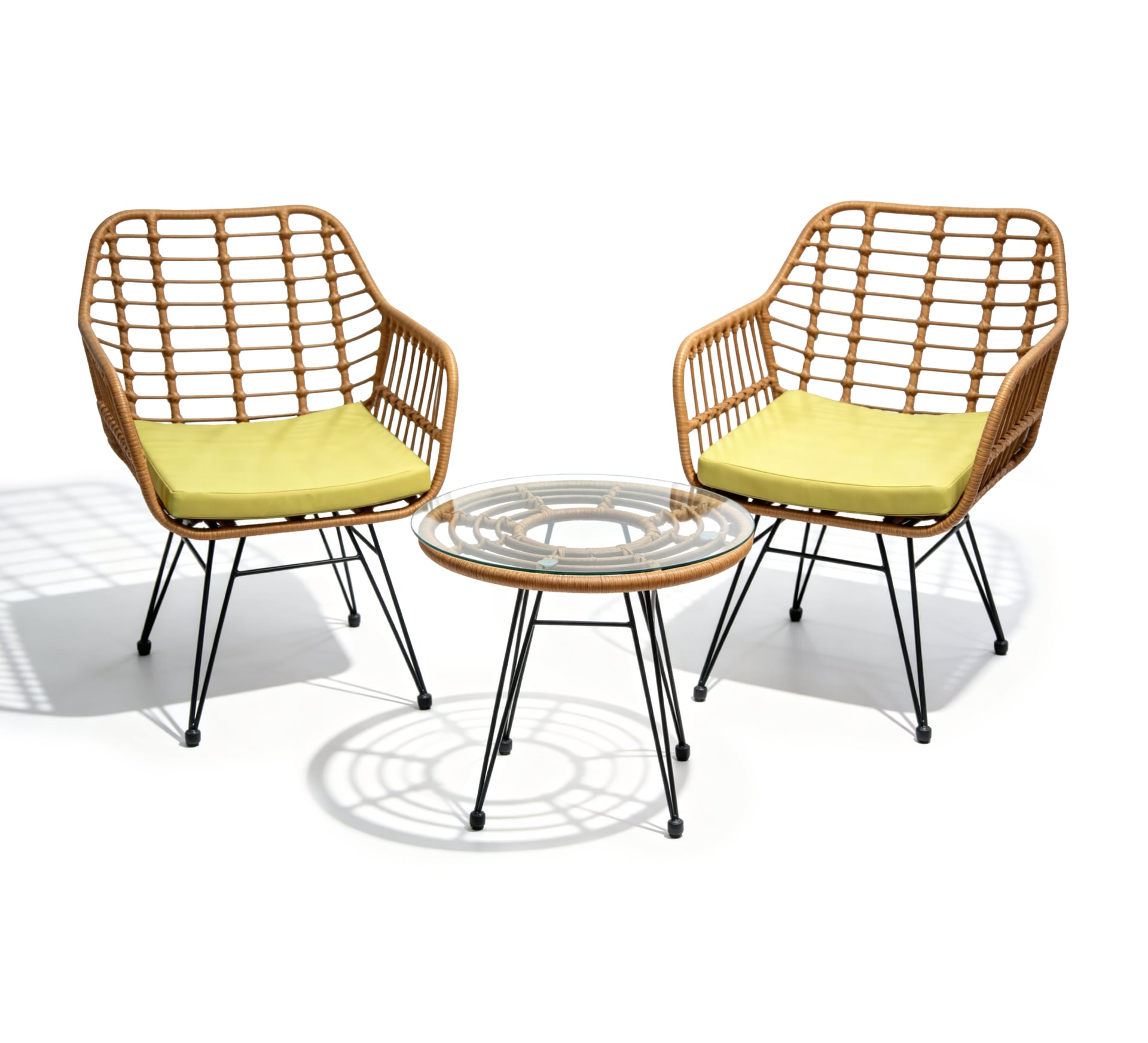 Table + 2 chairs